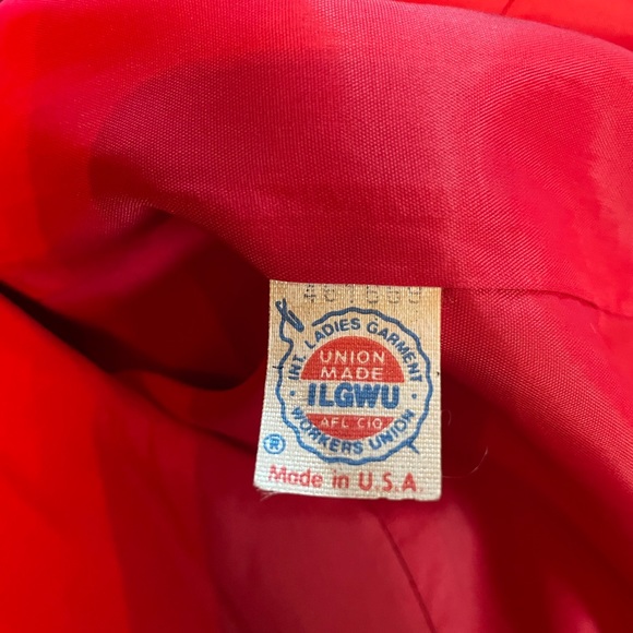 Vintage Richard Warren Electric Pink 80's Wool Midi Dress🖤 - Picture 14 of 15